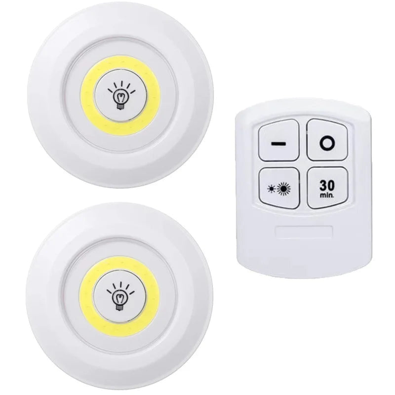 Luminária de LED com Controle Remoto