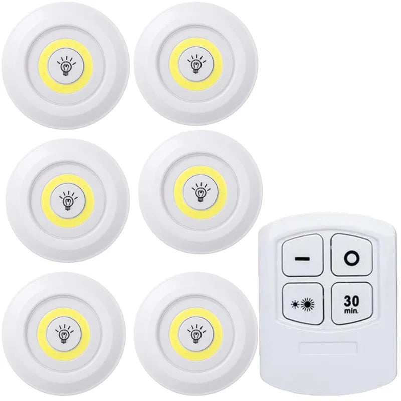 Luminária de LED com Controle Remoto