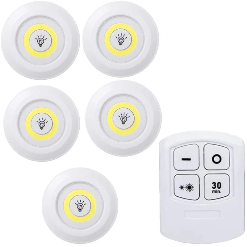 Luminária de LED com Controle Remoto