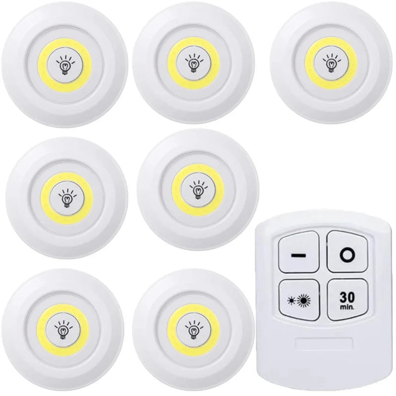 Luminária de LED com Controle Remoto