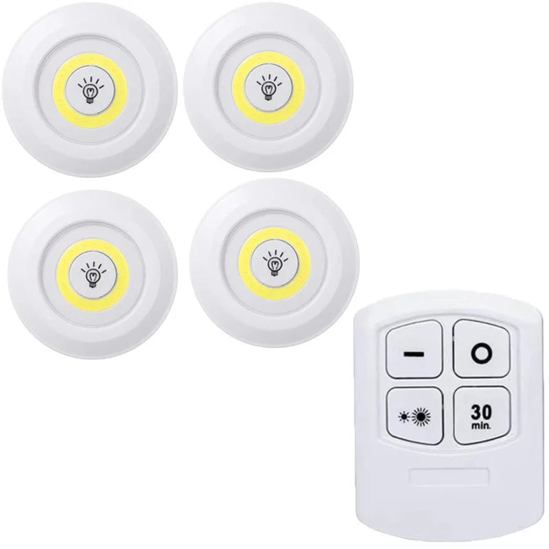 Luminária de LED com Controle Remoto