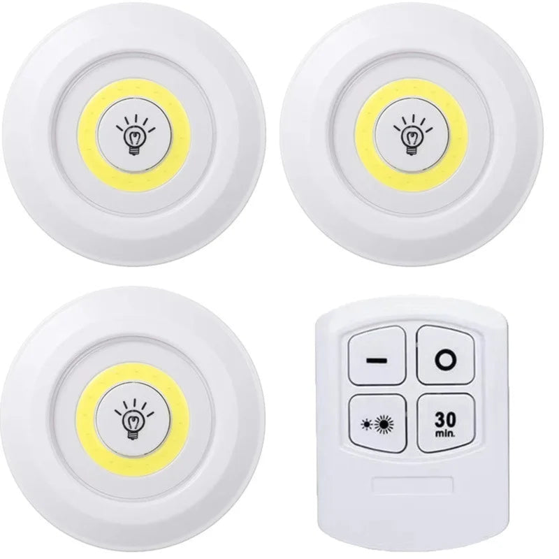 Luminária de LED com Controle Remoto