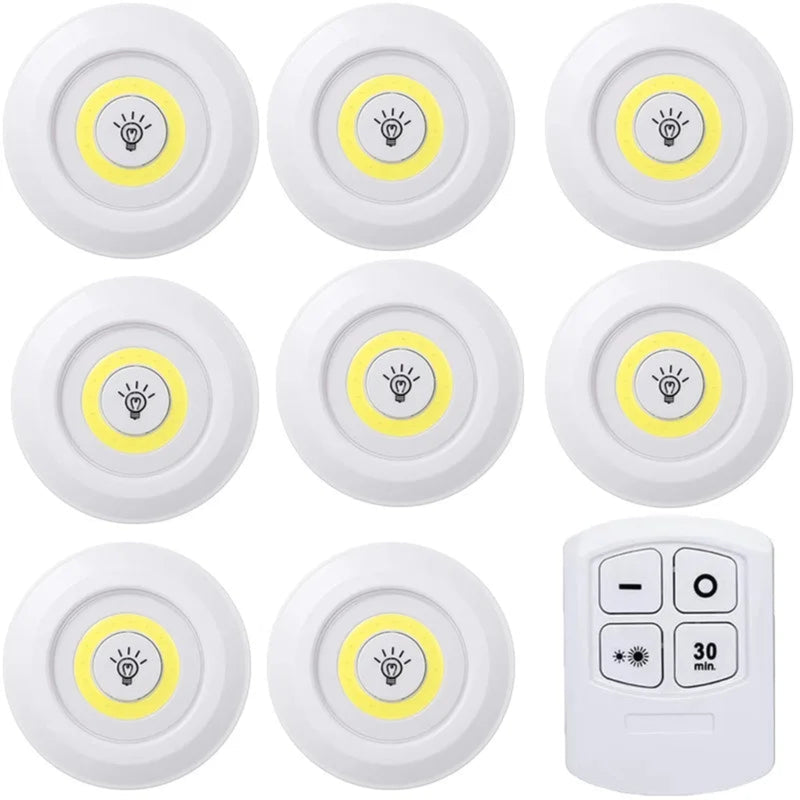 Luminária de LED com Controle Remoto